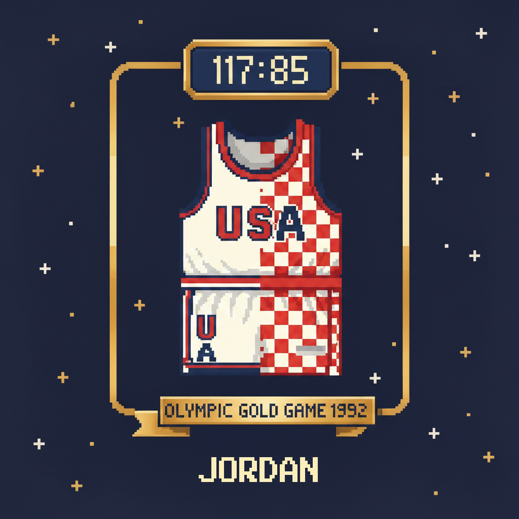 USA Dream Team vs Croatia